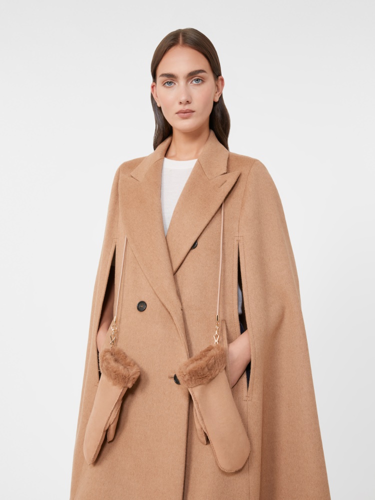 Moufles à texture douce - POIL DE CHAMEAU - Max Mara