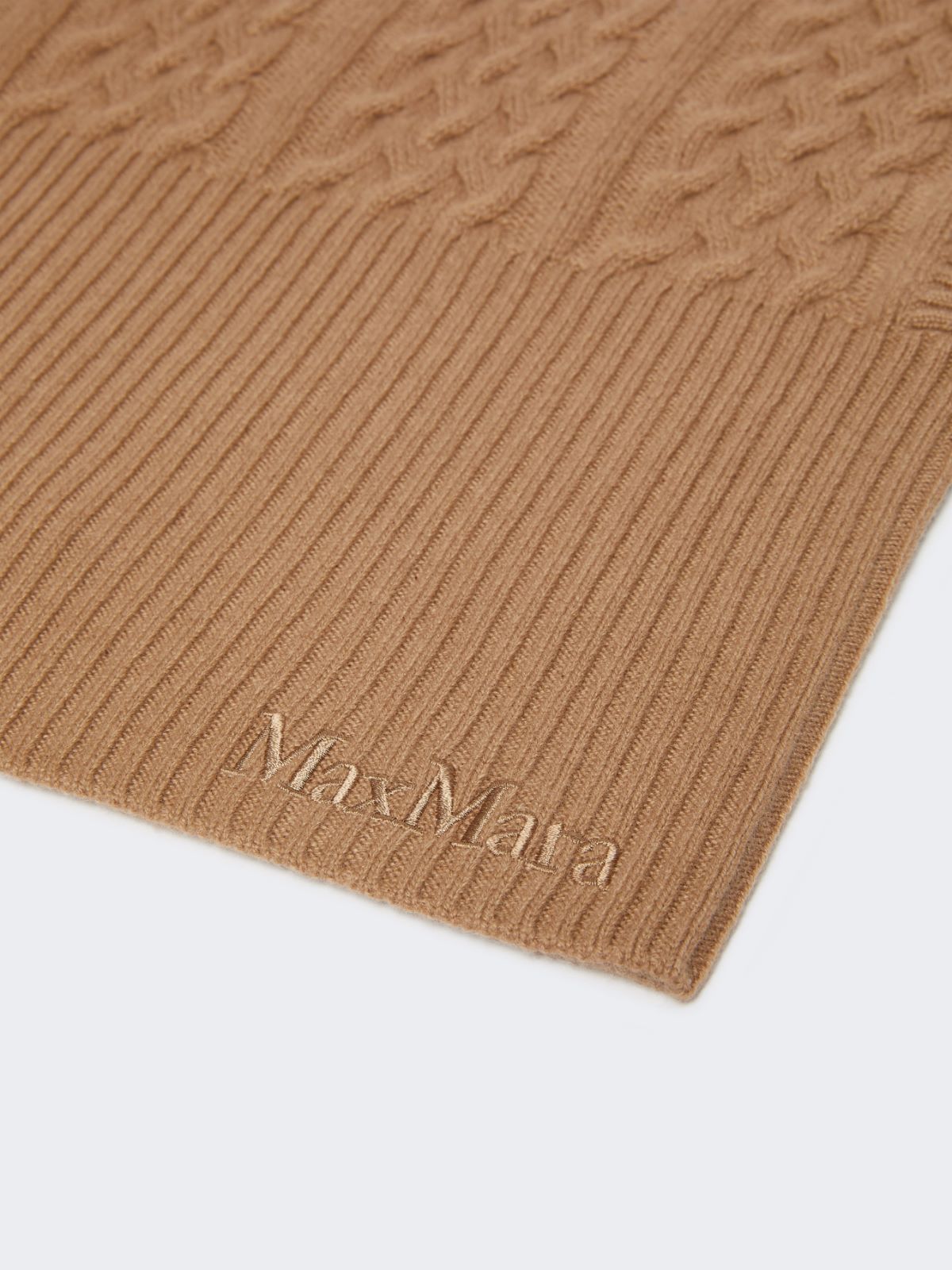 Cashmere balaclava - CAMEL - Max Mara - 2