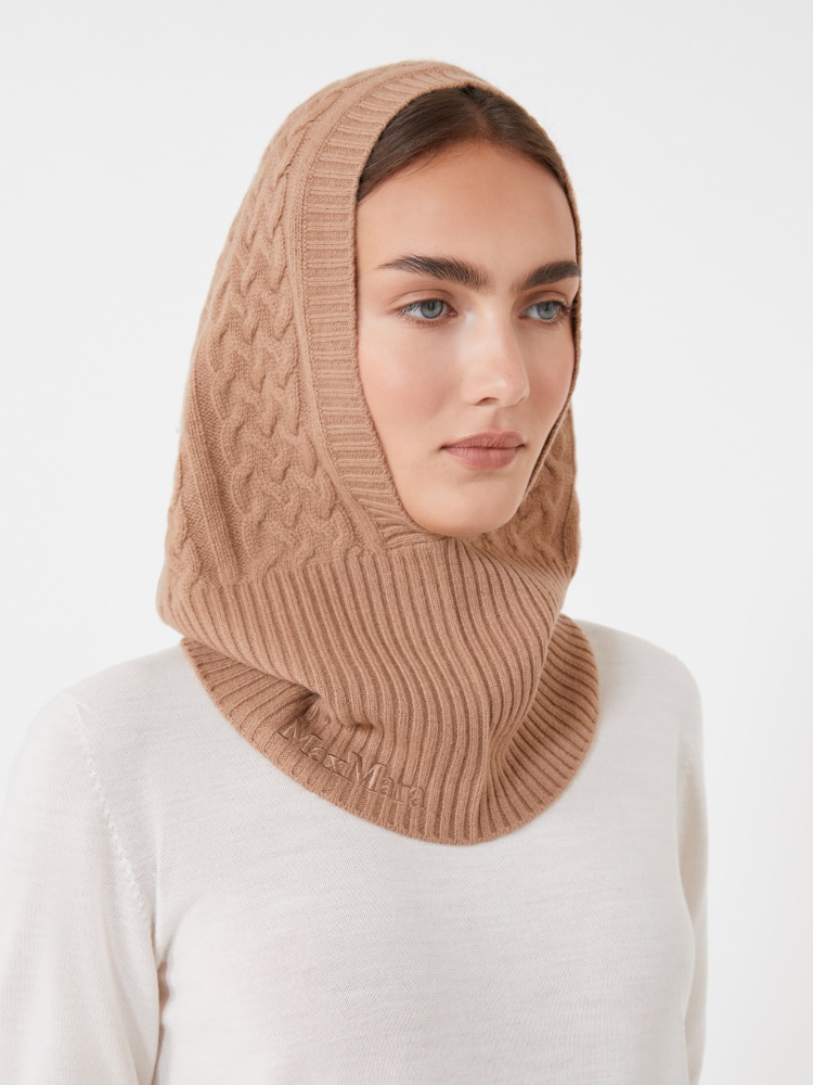 Passe-montagne en cachemire - POIL DE CHAMEAU - Max Mara
