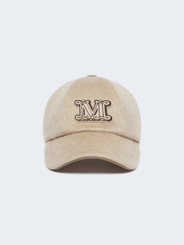 Cashmere baseball cap - BEIGE - Max Mara