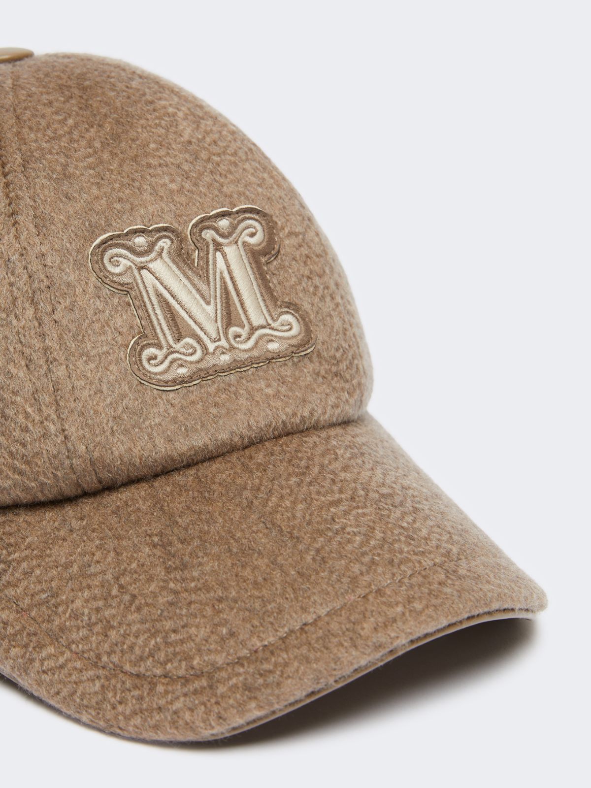 Cashmere baseball cap - BROWN - Max Mara - 2