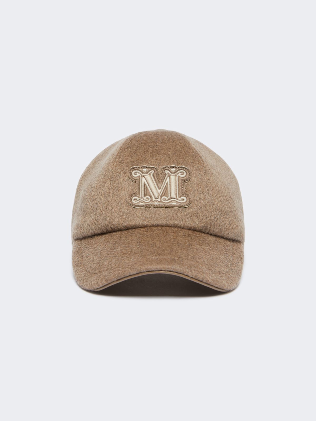 Cashmere baseball cap - BROWN - Max Mara