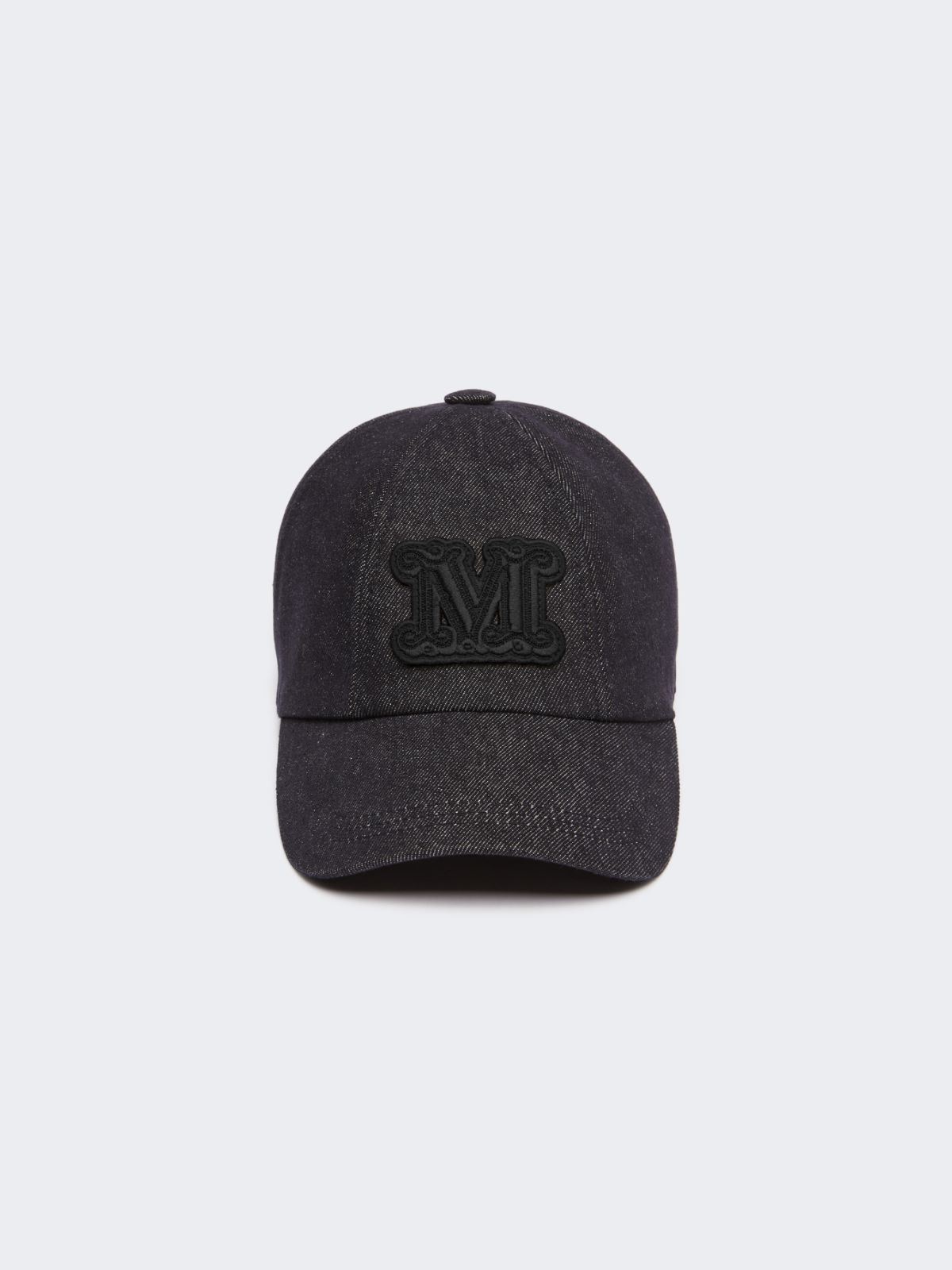 Denim baseball cap - MIDNIGHTBLUE - Max Mara - 9