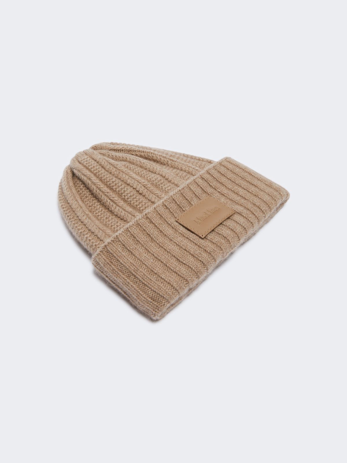 Cuffia in cachemire a costa inglese - BEIGE - Max Mara - 2