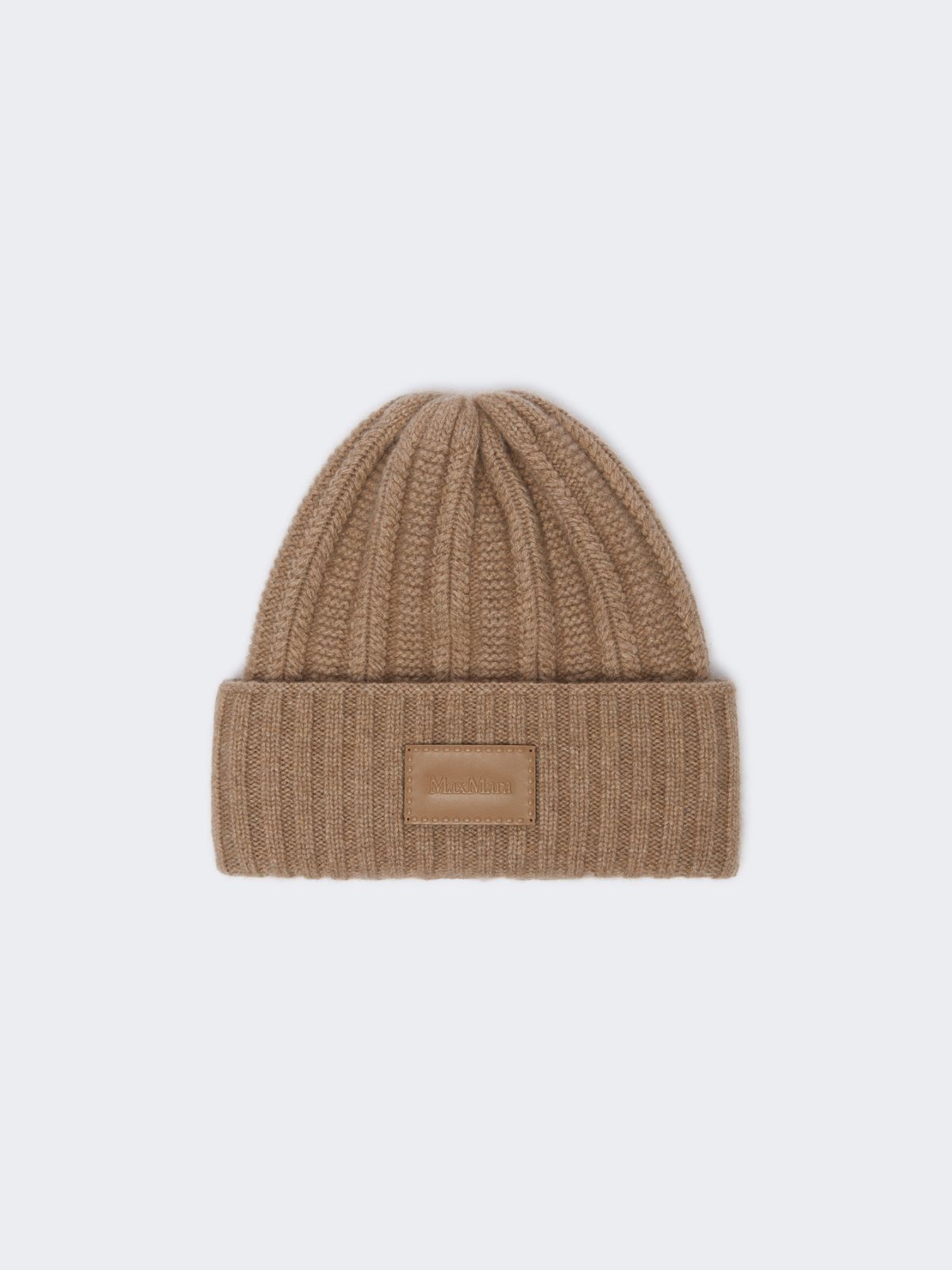 Cuffia in cachemire a costa inglese - BEIGE - Max Mara