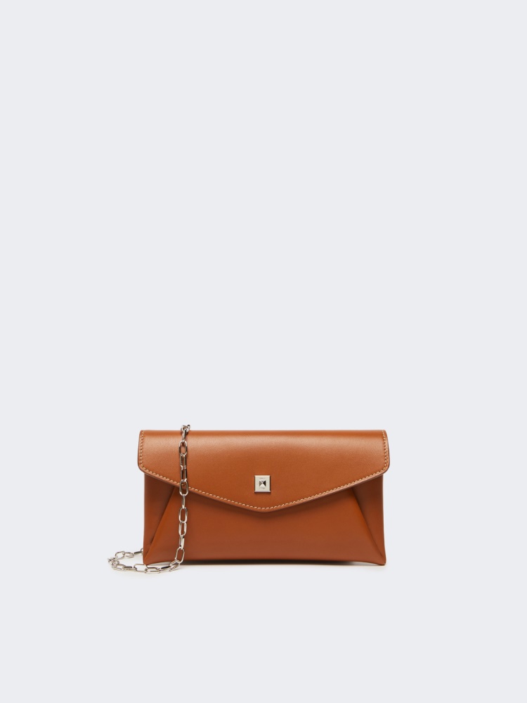 Cartera tipo sobre de piel - HERRUMBRE - Max Mara