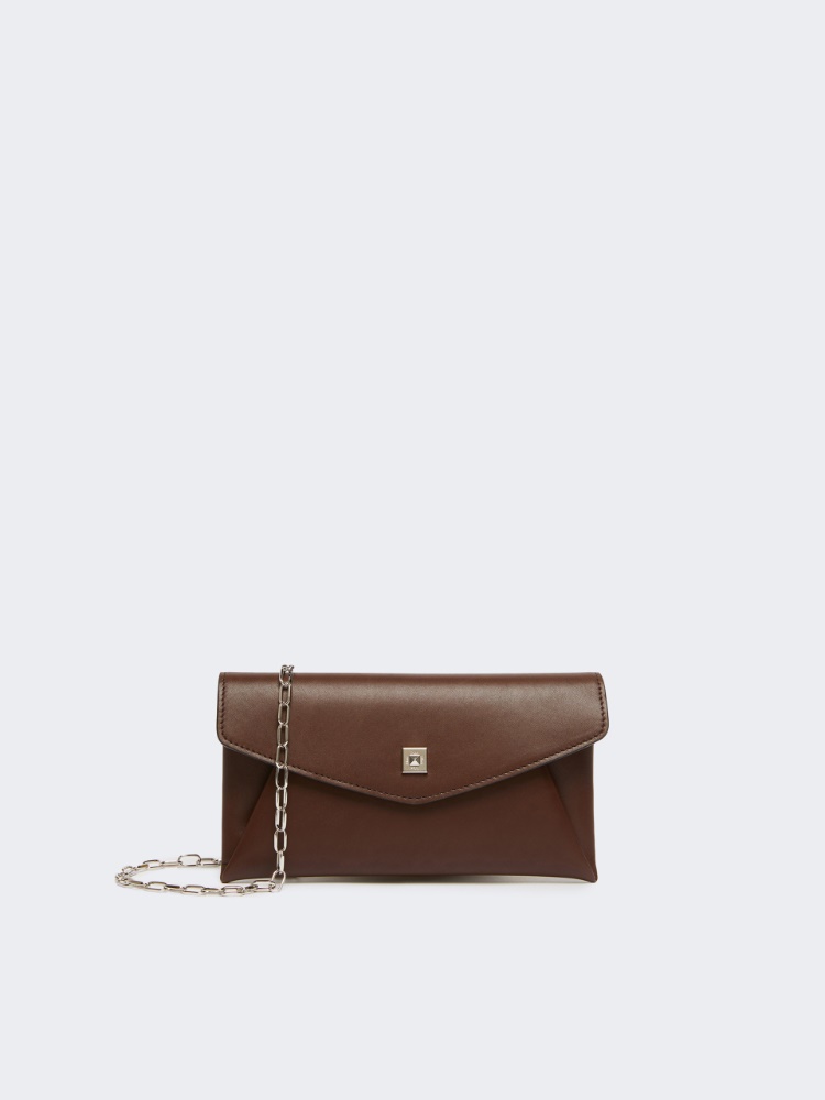 Brieftasche aus Leder - KAKAO - Max Mara