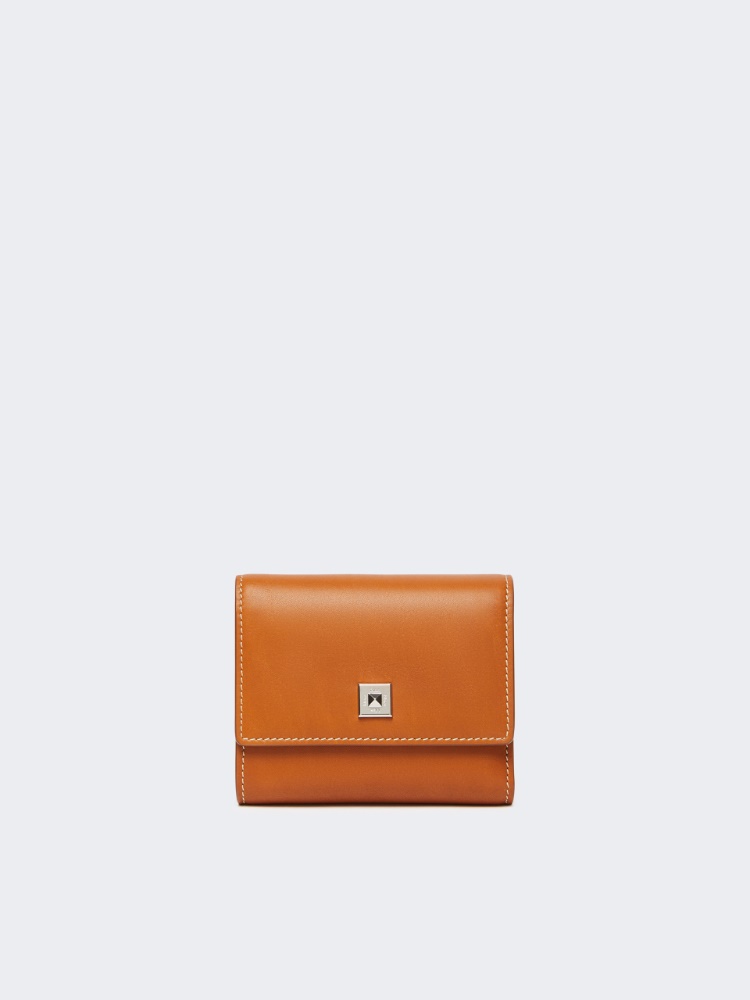 Portemonnaie aus Leder - ROST - Max Mara