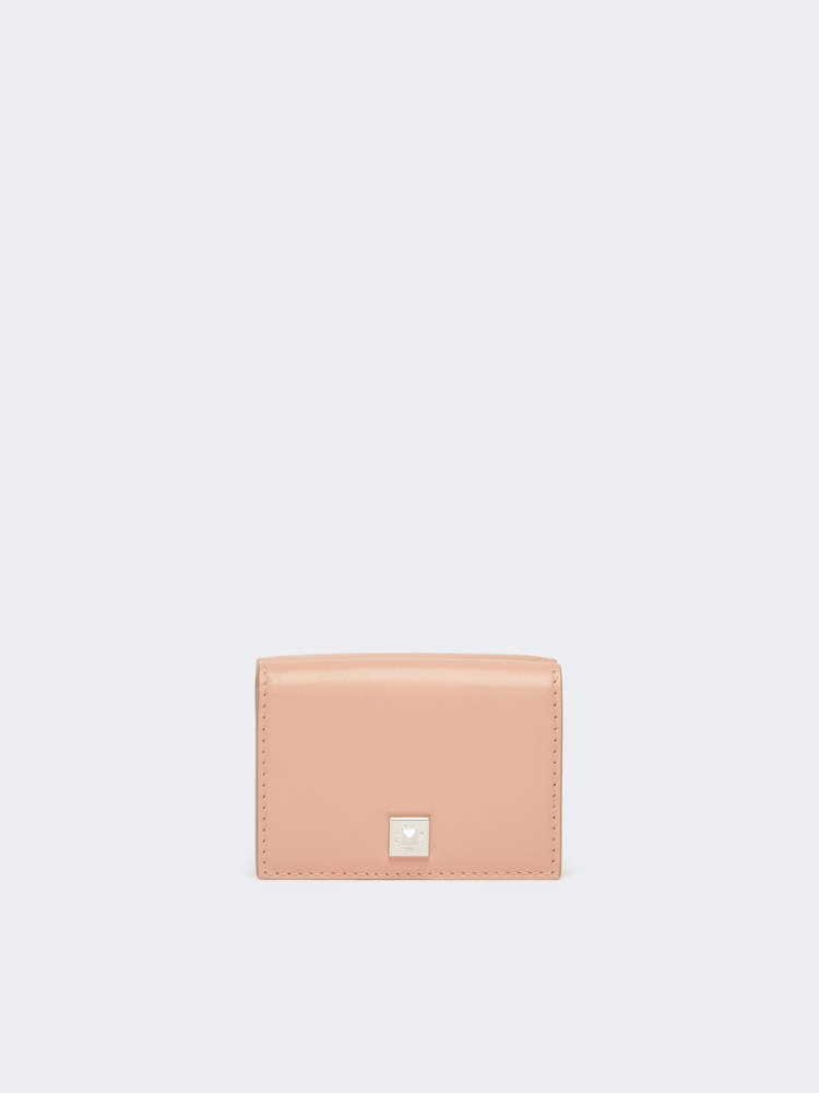 Trifold-Portemonnaie aus Leder - ROSA - Max Mara
