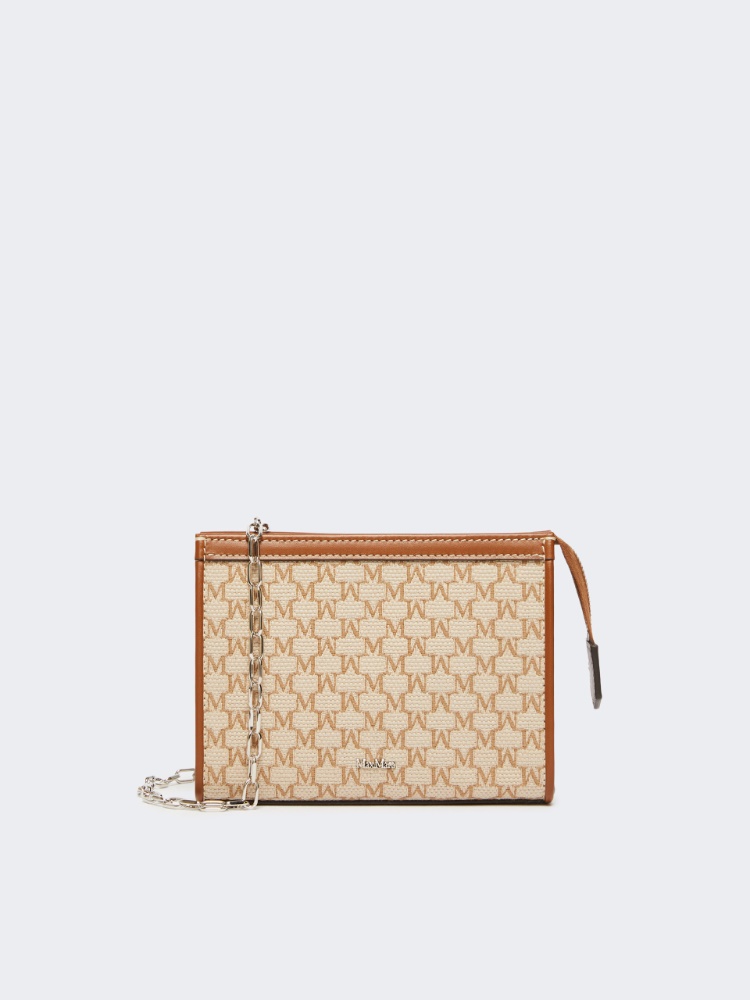 Clutch Extra Small aus Jacquard-Baumwolle - HASELNUSS - Max Mara