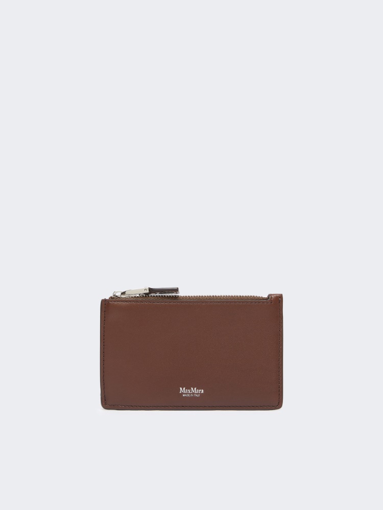 Tarjetero de piel - CACAO - Max Mara