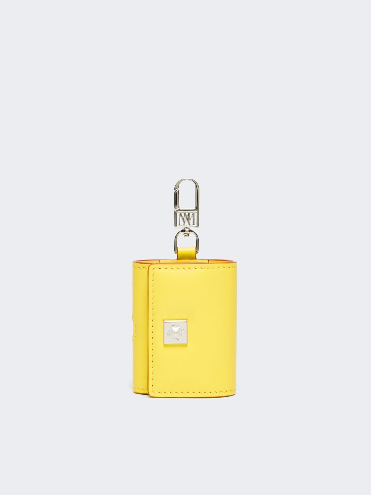 Leather earphone pouch - YELLOW - Max Mara - 7