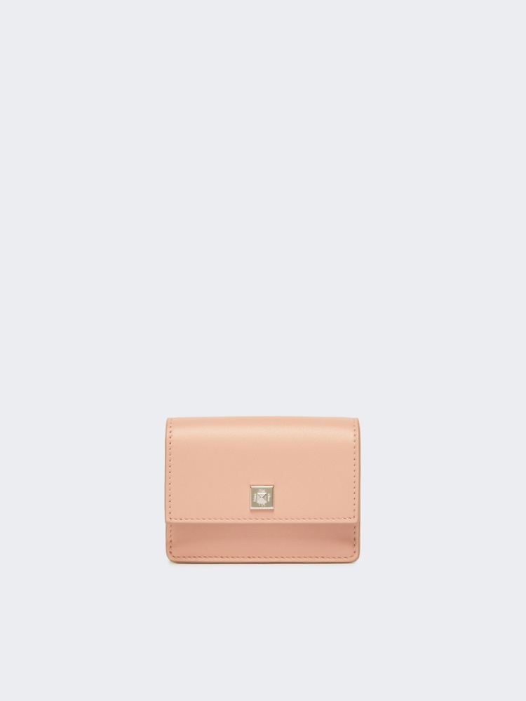 Münzportemonnaie aus Leder - ROSA - Max Mara