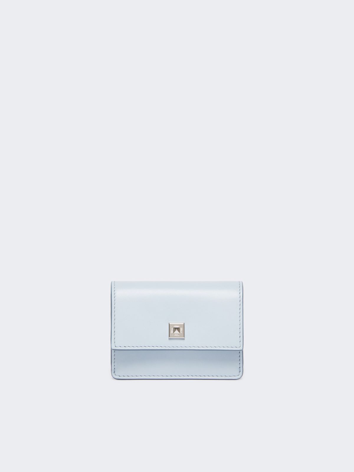 Leather purse - SKY BLUE - Max Mara - 10