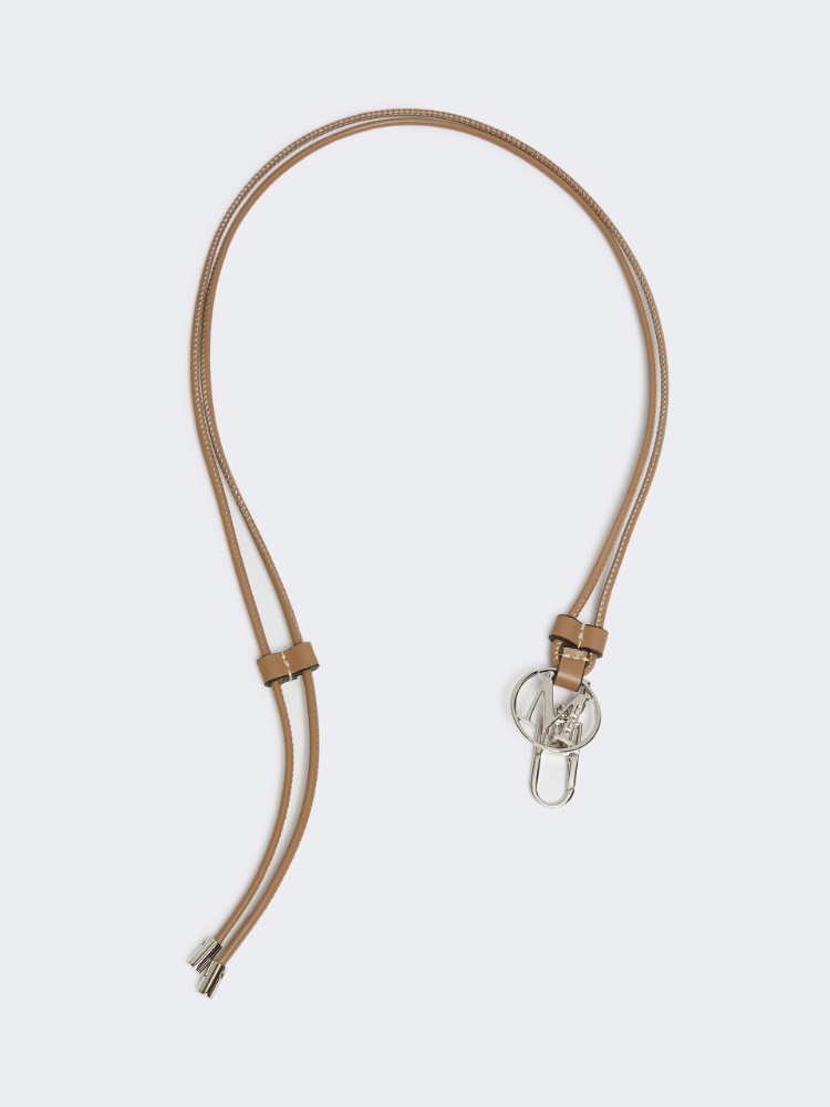 [ニューMレース] ペンダント トップ レザー ストラップ - MUD - Max Mara