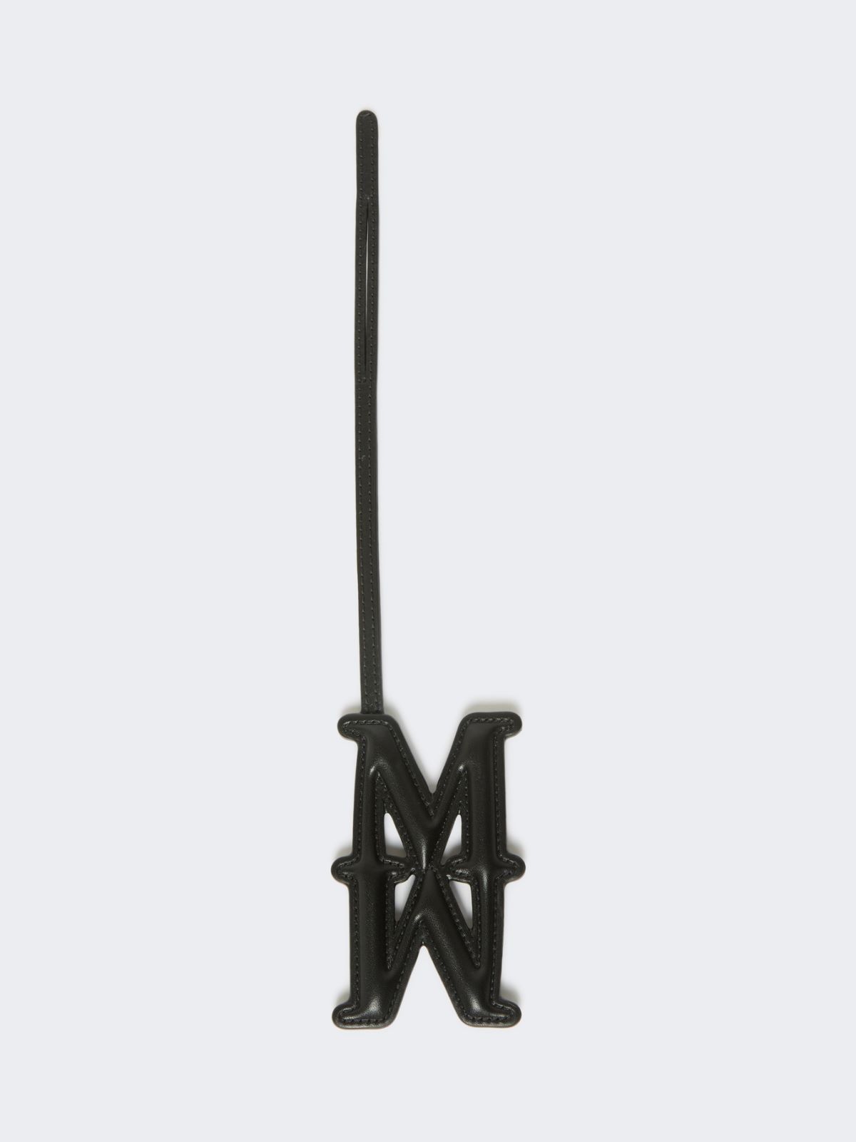 Leather Monogram charm - BLACK - Max Mara - 5