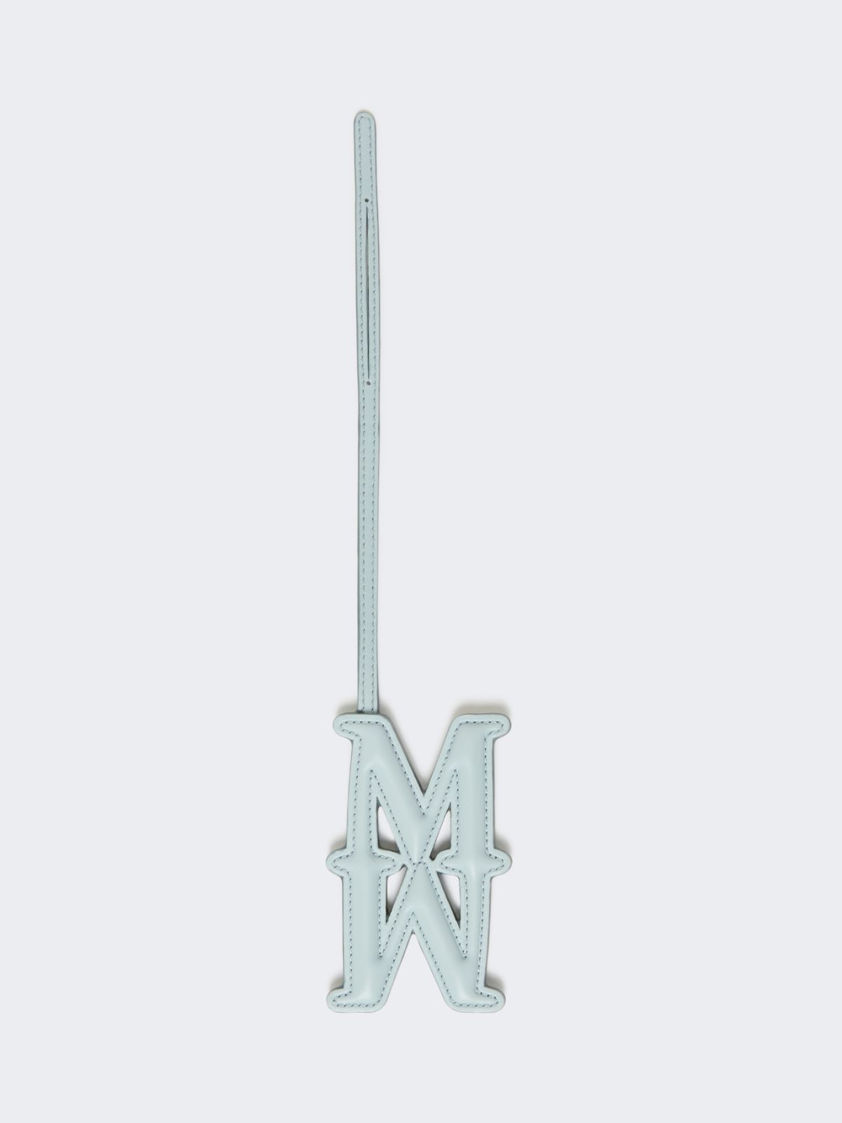 Leather Monogram charm - SKY BLUE - Max Mara - 5