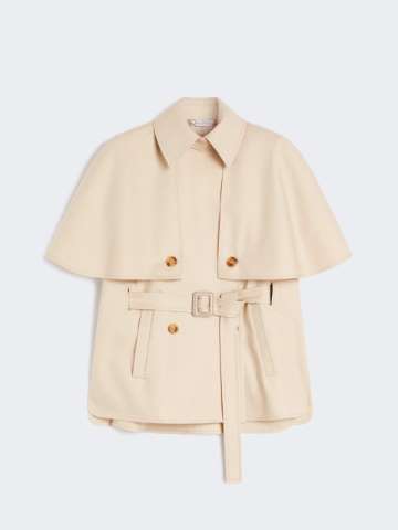 【関税&送料込】Max Mara Cotton Gabardine Sigfrid Cape Cotton gabardine Sigfrid cape MAX MARA - Nugnes1920
