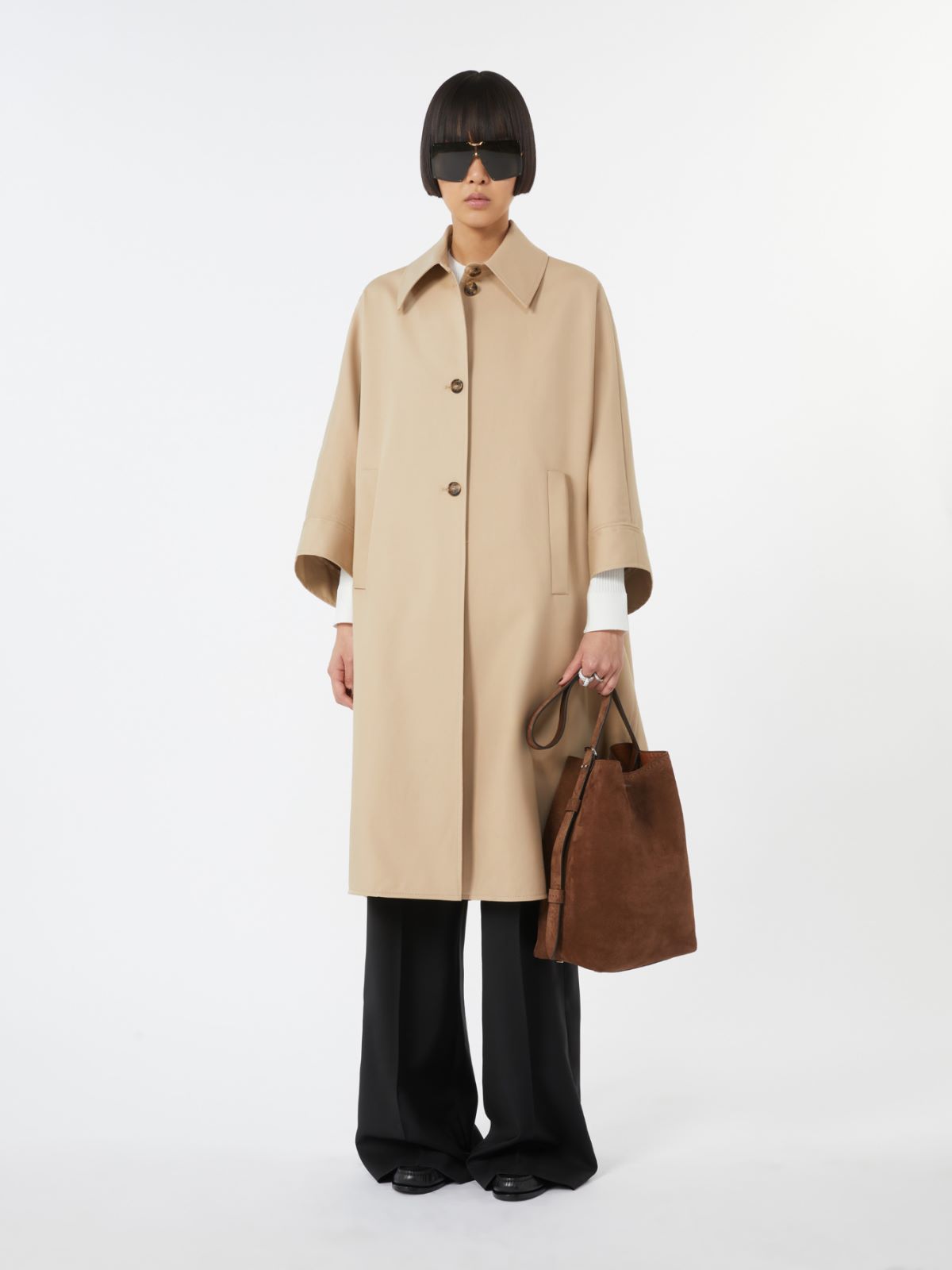 【関税&送料込】Max Mara Fulcro Cotton Cape 25a-max-mara-