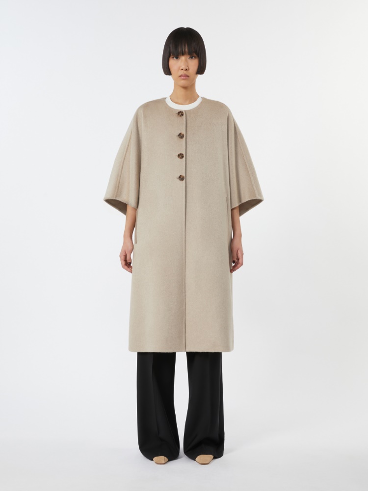MAXMARA [プラチド] ピュア カシミヤ ダブルフェイス ケープ 三越伊勢丹 | Max Mara/マックスマーラ通販 | [プラチド] ピュア