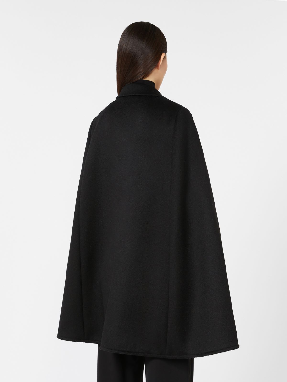 Camel drap cape - BLACK - Max Mara - 3