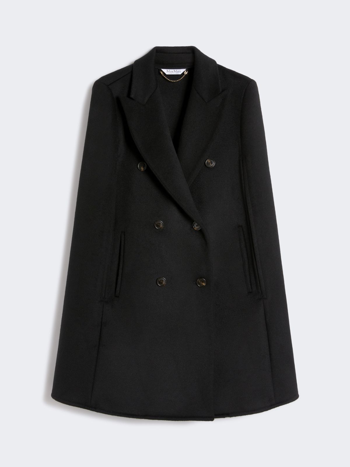 Camel drap cape - BLACK - Max Mara - 9