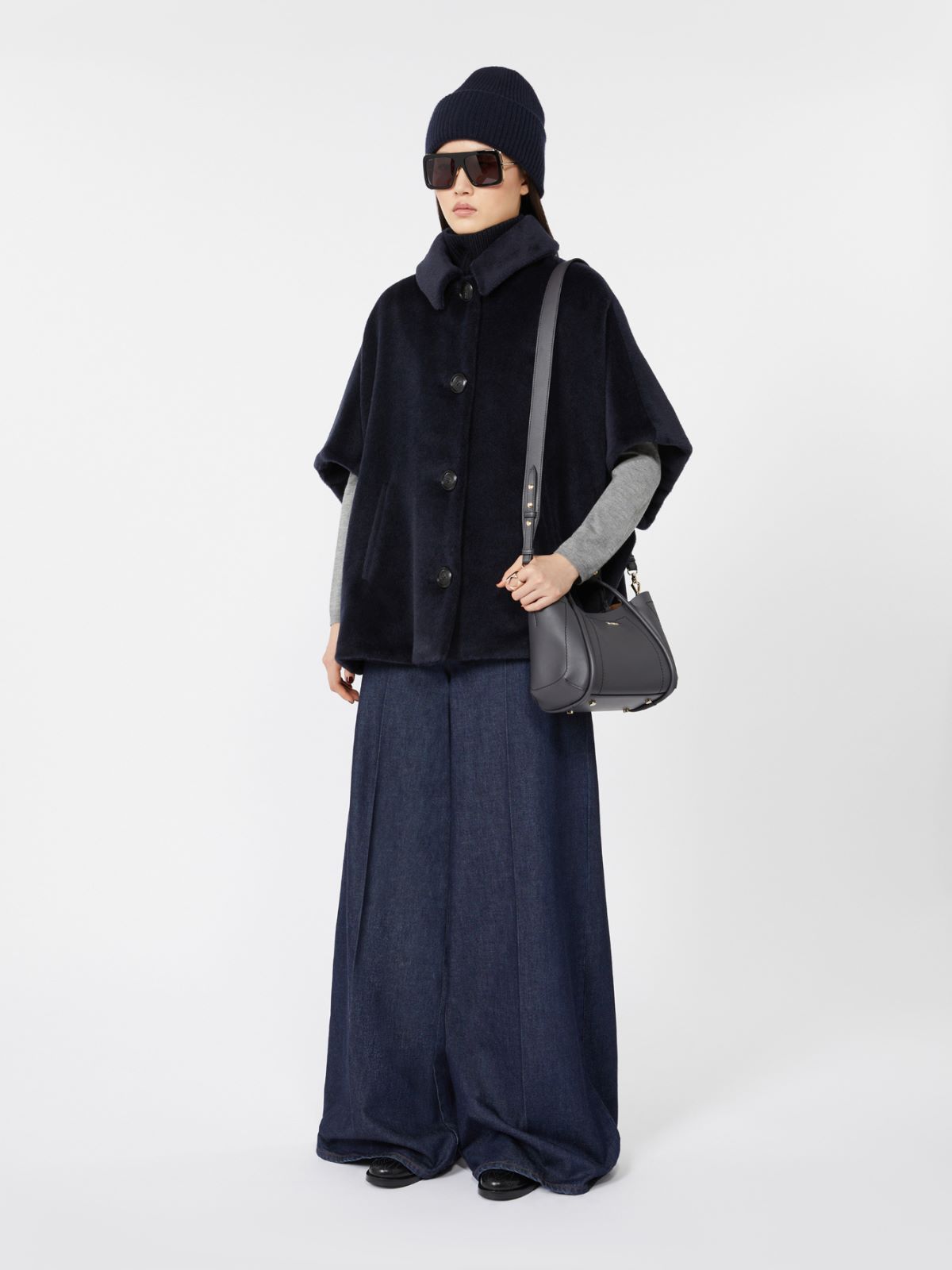 Alpaca cape - ULTRAMARINE - Max Mara