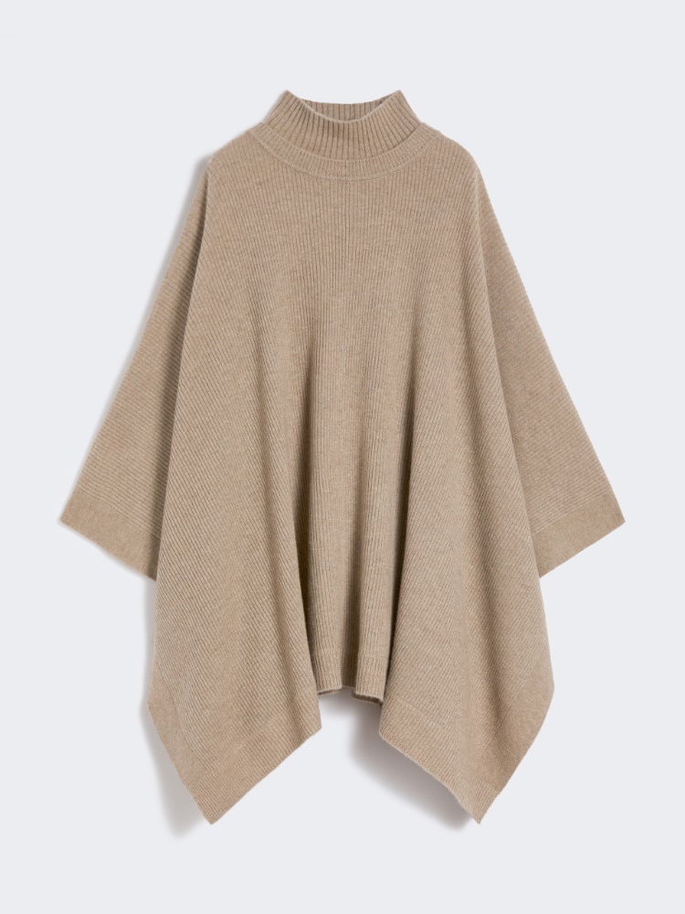 Cashmere cape - BEIGE - Max Mara
