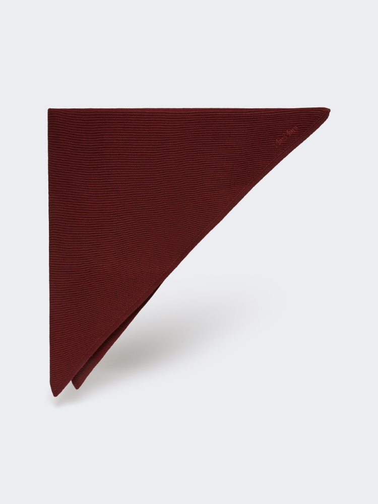 Grand châle en fil de laine - FRAMBOISE - Max Mara