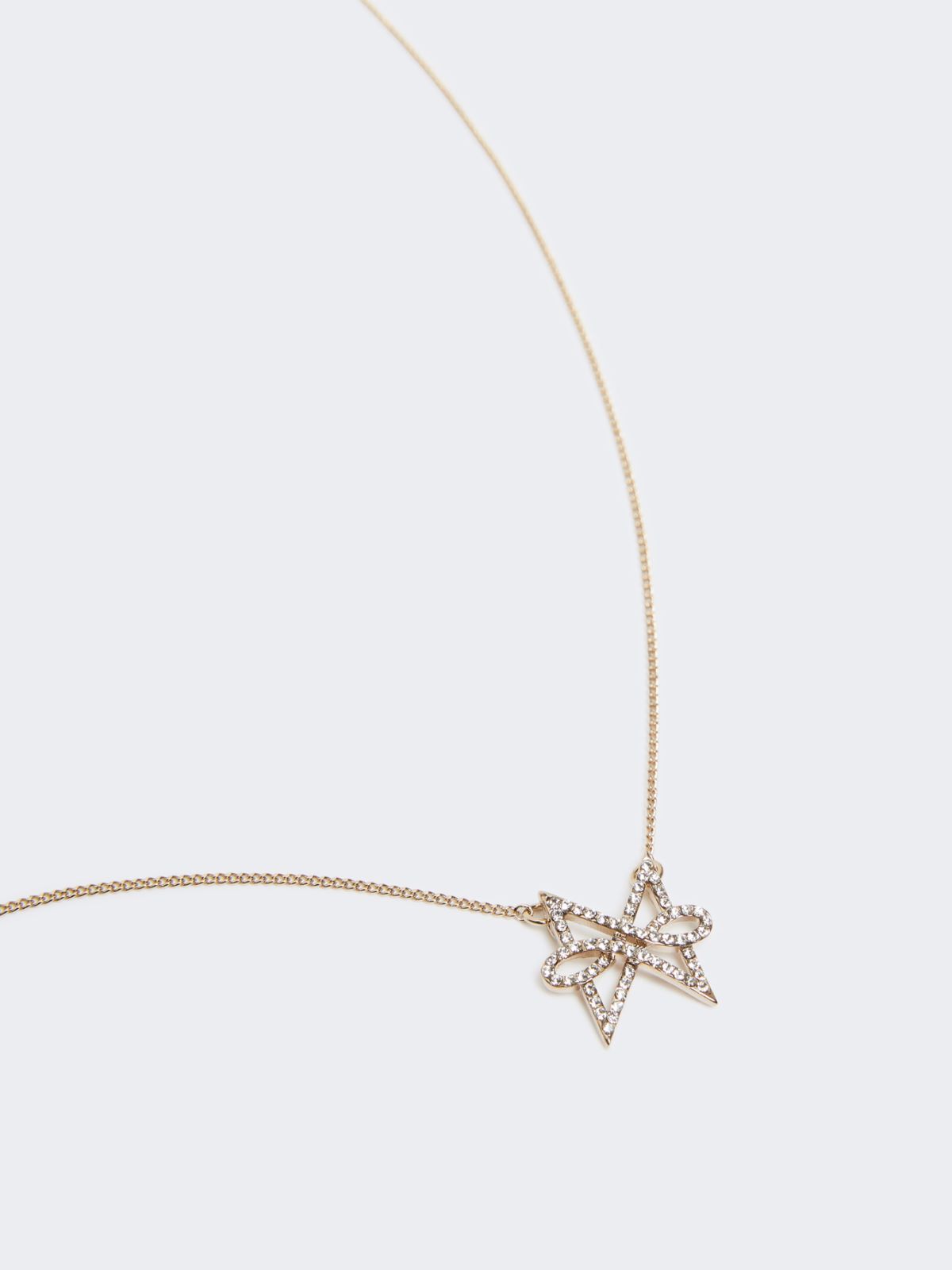 Collier avec pendentif monogramme Papillon - BRONZE - Max Mara - 2