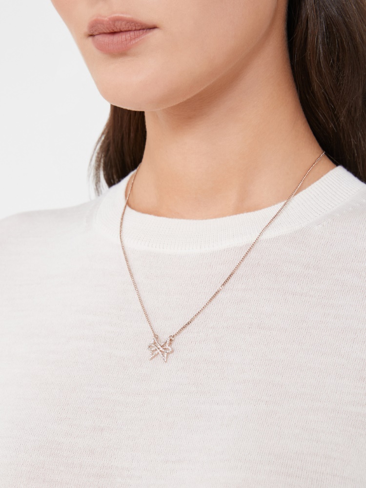 Collier avec pendentif monogramme Papillon - BRONZE - Max Mara