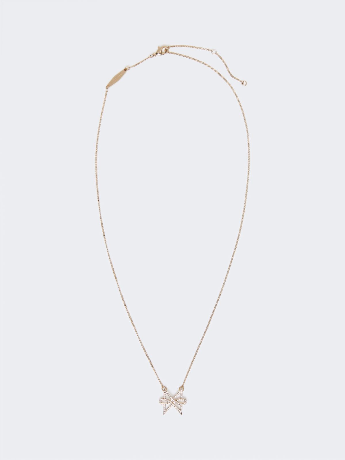 Collier avec pendentif monogramme Papillon - BRONZE - Max Mara