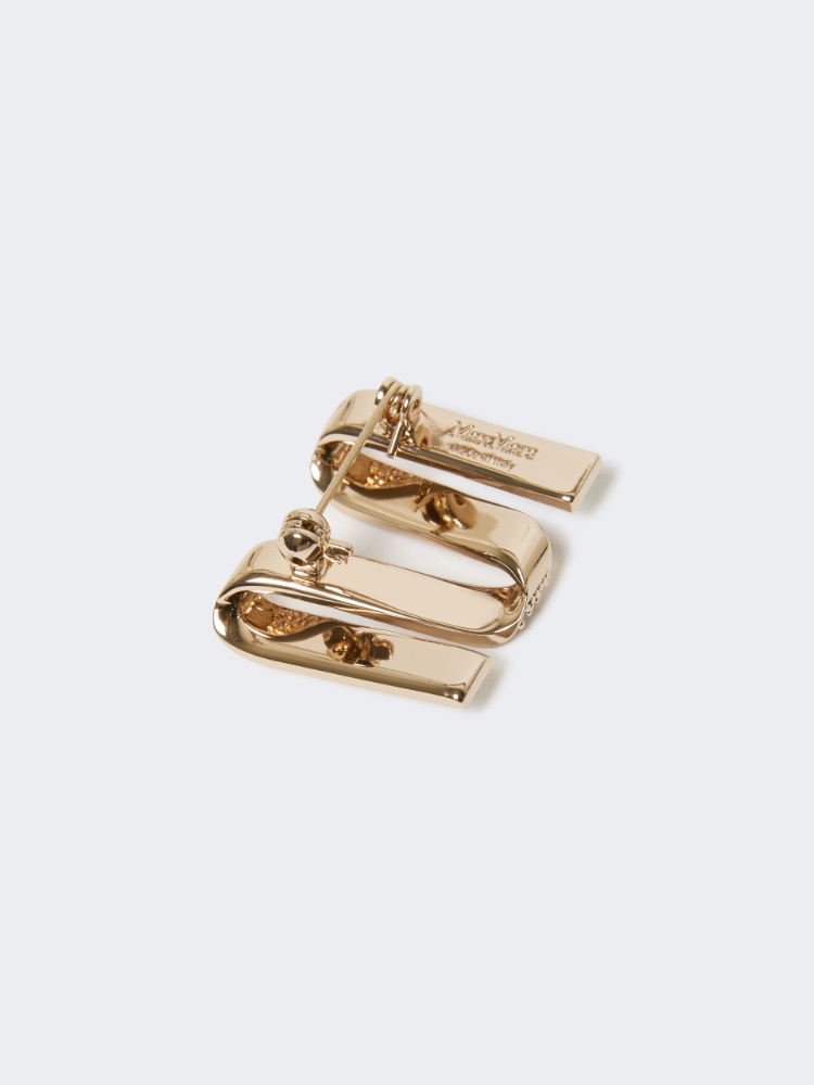 アクセサリーその他 Max Mara MGROSGRAINPIND - M pin with rhinestones Max Mara Brooches for Women | Online Sale up to 60% off