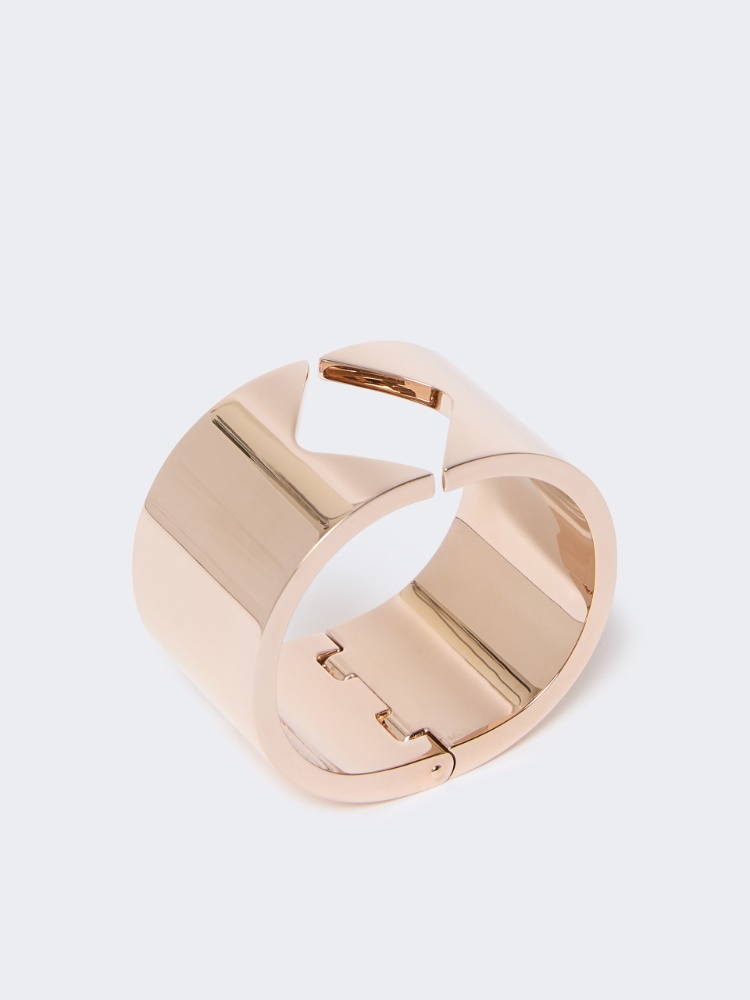 M Sign metal bangle - BRONZE - Max Mara