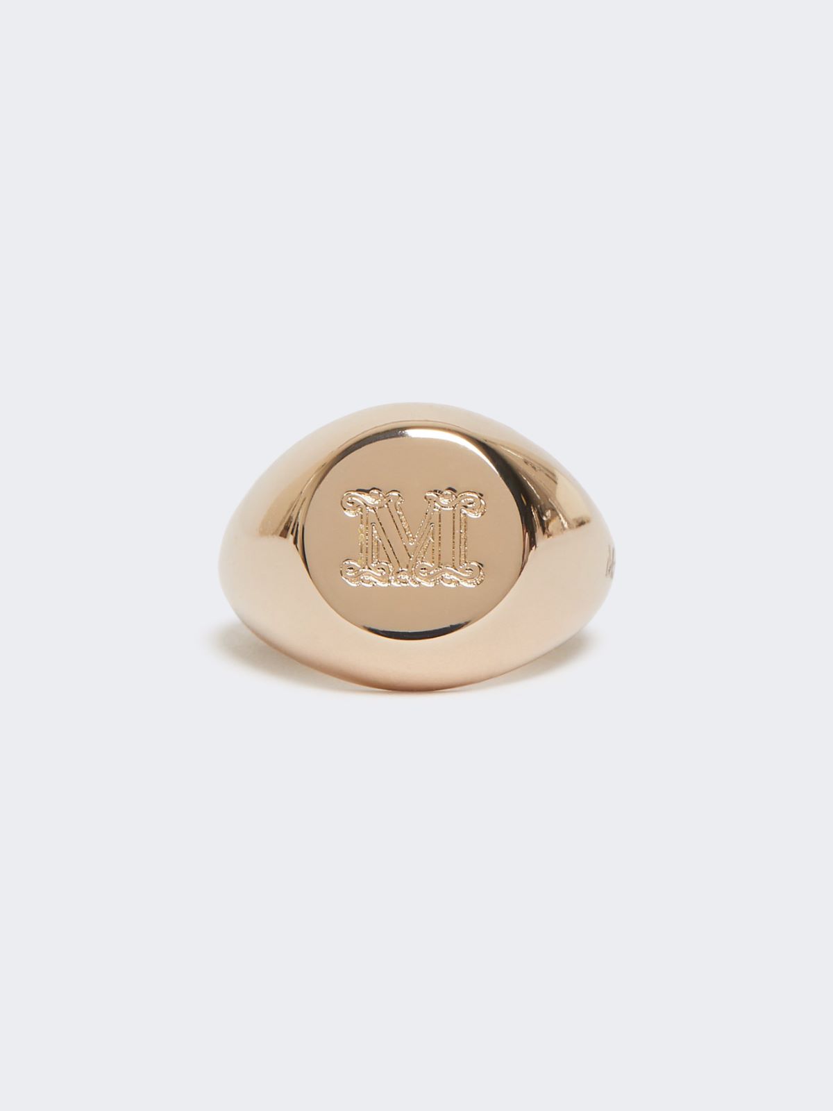 Metalowy sygnet - ZŁOTY - Max Mara