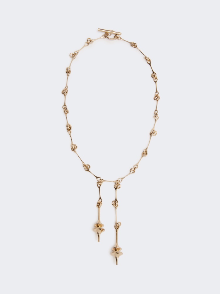 Sautoir avec double pendentif - OR - Max Mara
