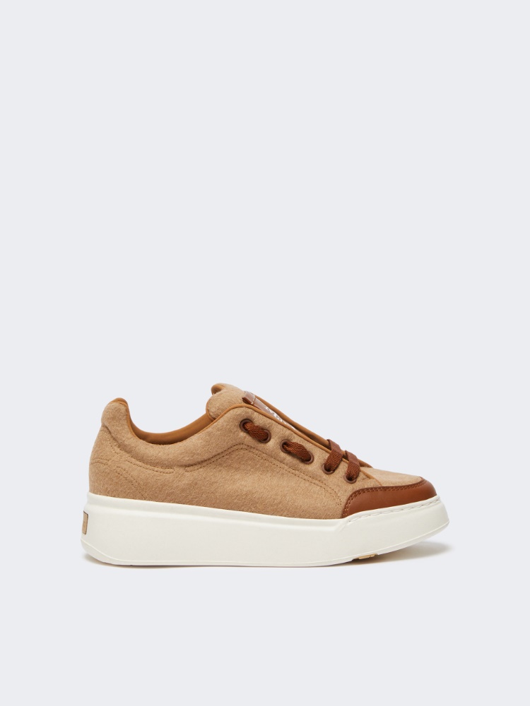 Water-repellent camel sneakers - CAMEL - Max Mara