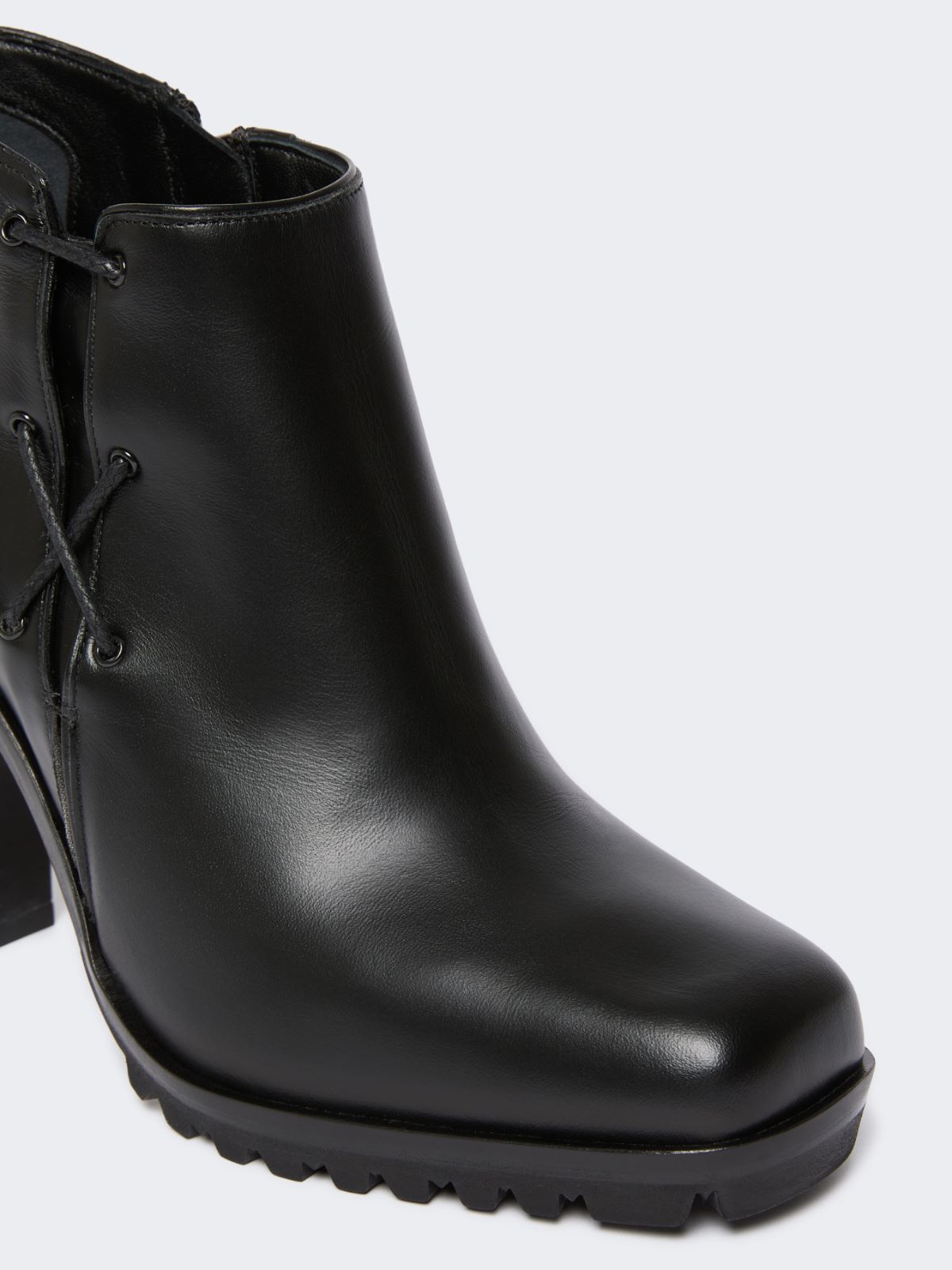 Bootie in pelle liscia - NERO - Max Mara - 4