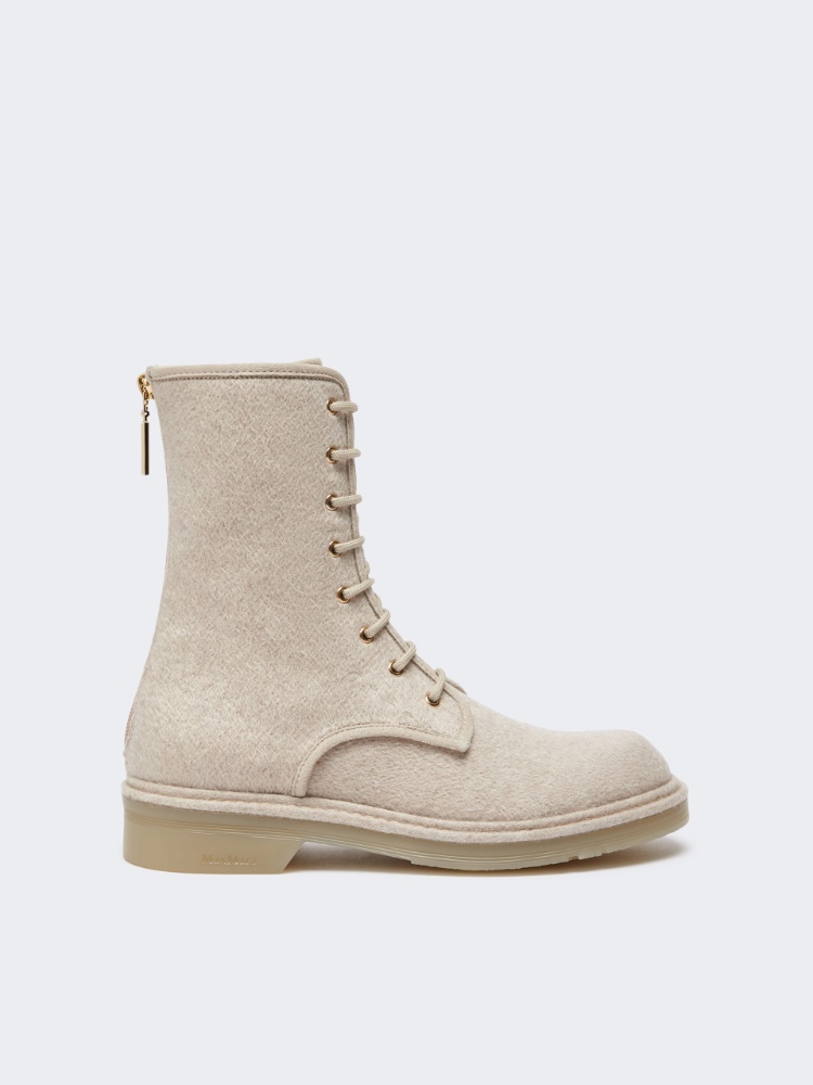 Boots en cachemire - BEIGE - Max Mara
