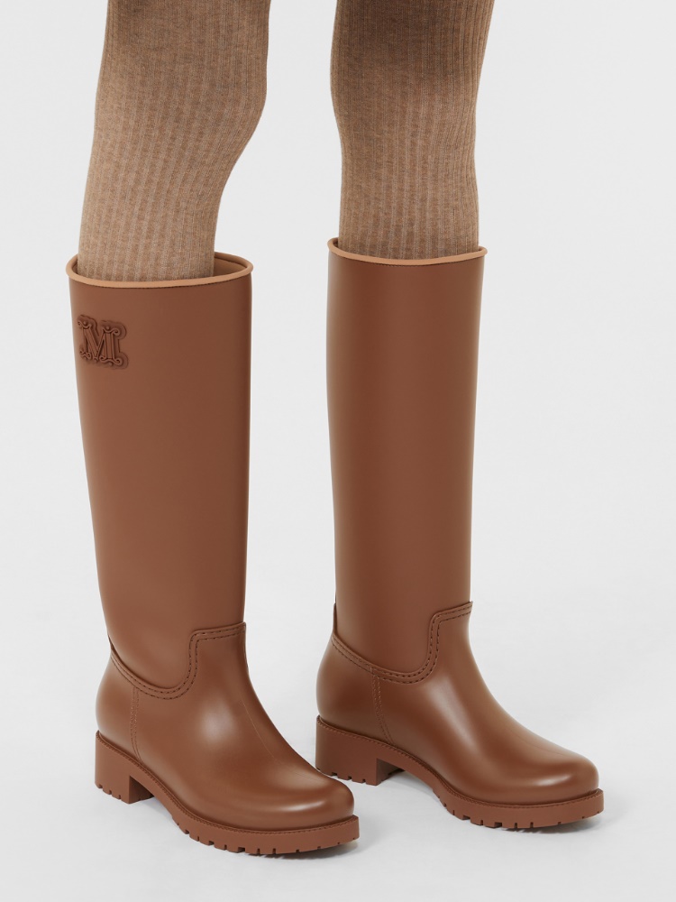 Rubber boots - AMBER BROWN - Max Mara - 2