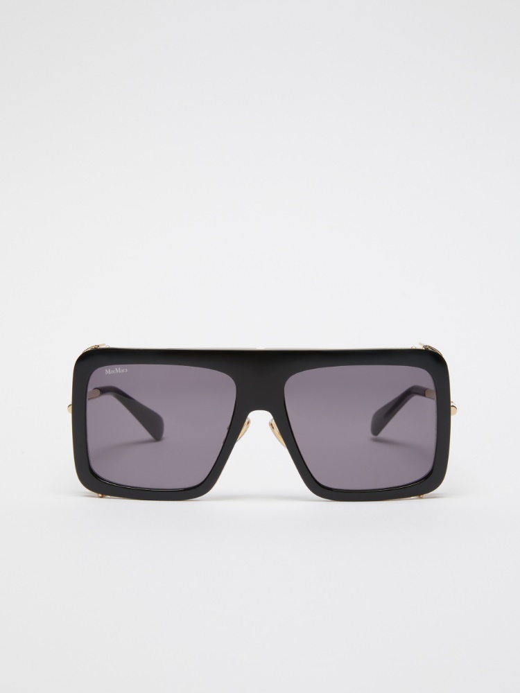 Square sunglasses - BLACK - Max Mara