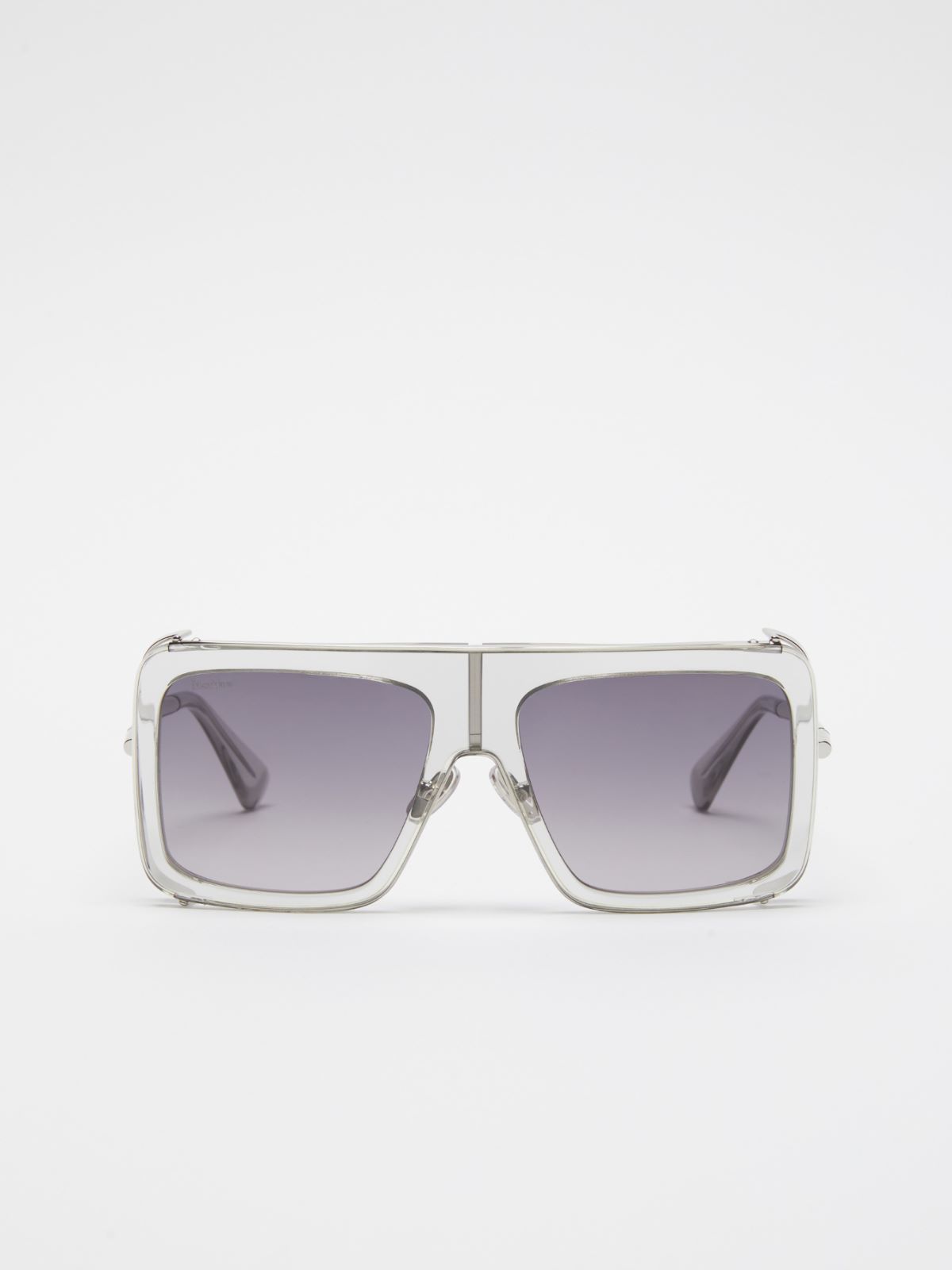 Square sunglasses - LIGHT GREY - Max Mara - 9