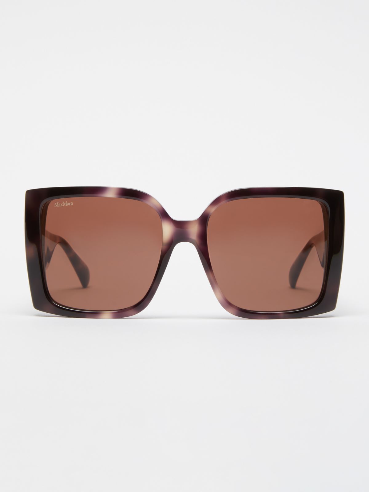 Oversized square sunglasses - TAWNY BRONZE BROWN - Max Mara - 6