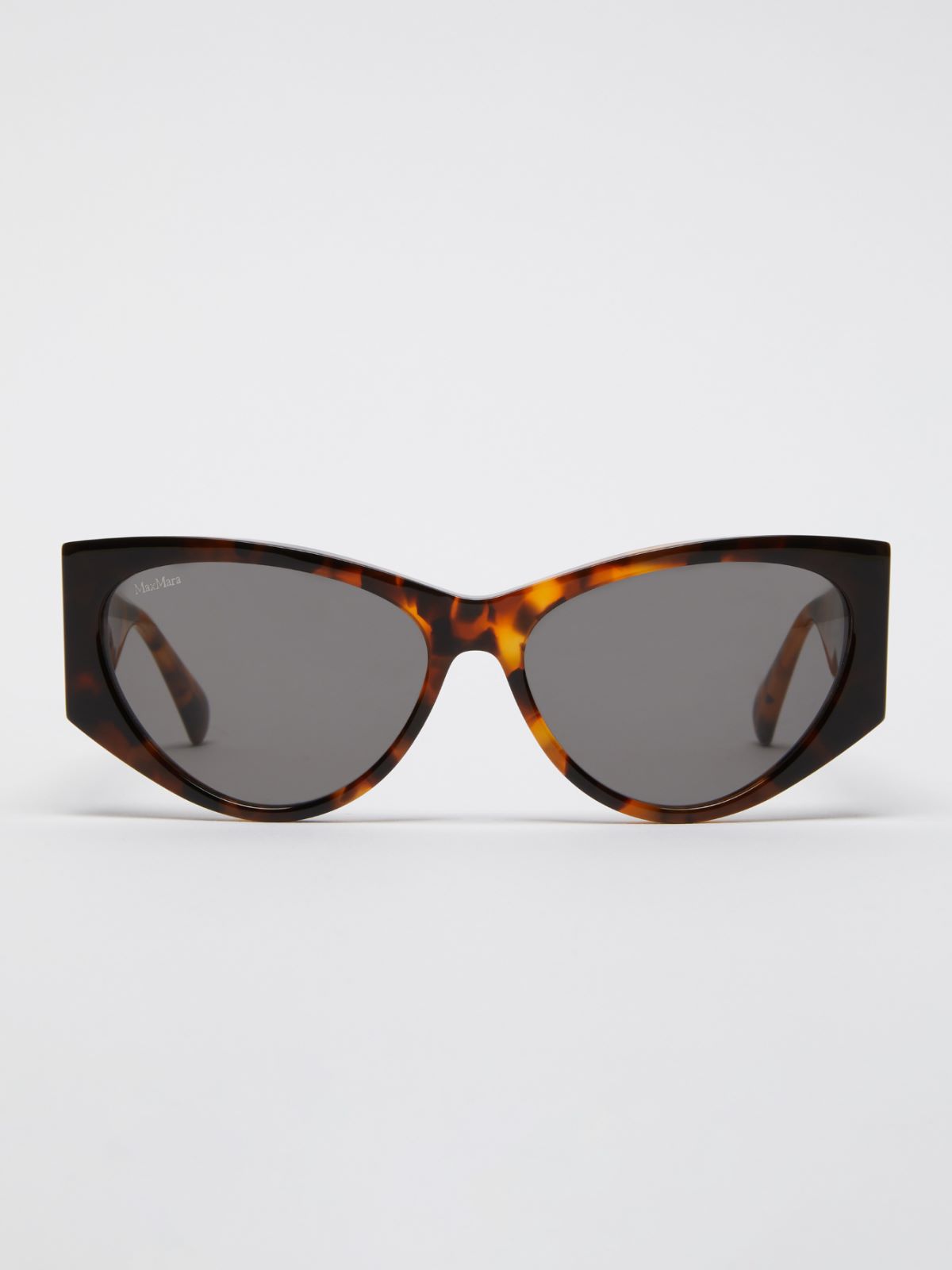 Soft cat-eye sunglasses - TAWNY BRONZE BROWN - Max Mara - 9