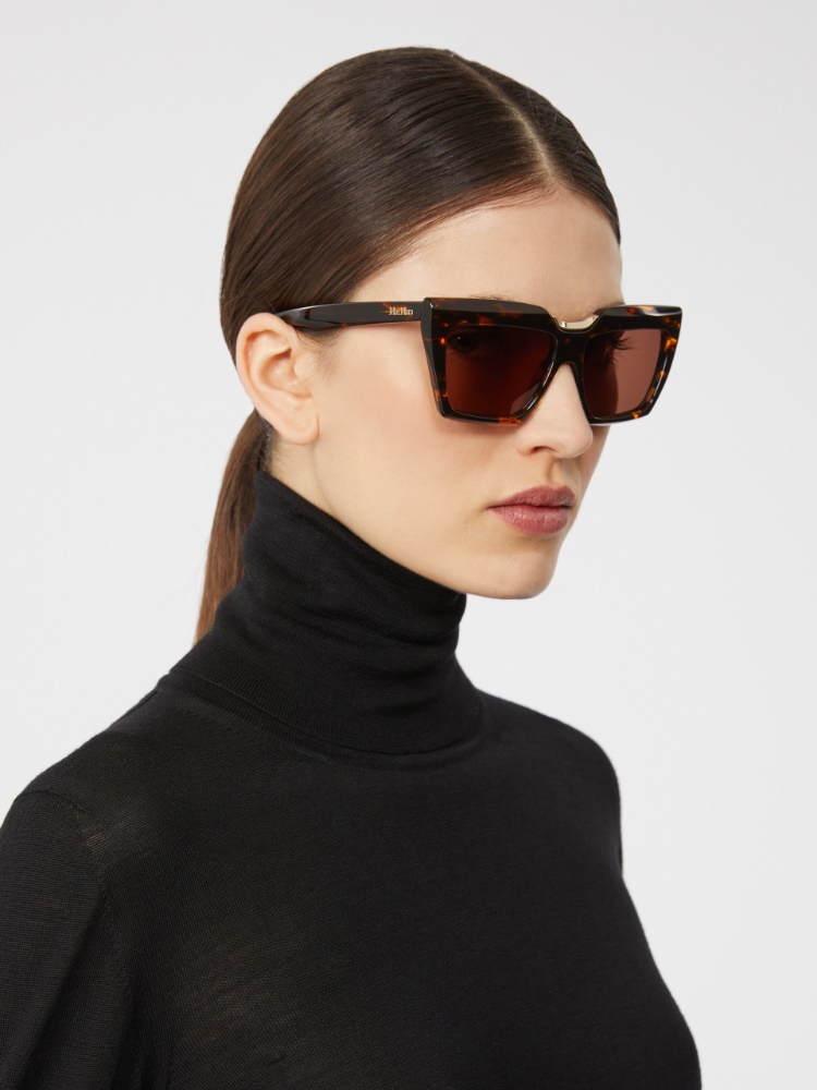 Cat-eye sunglasses - TAWNY BRONZE BROWN - Max Mara