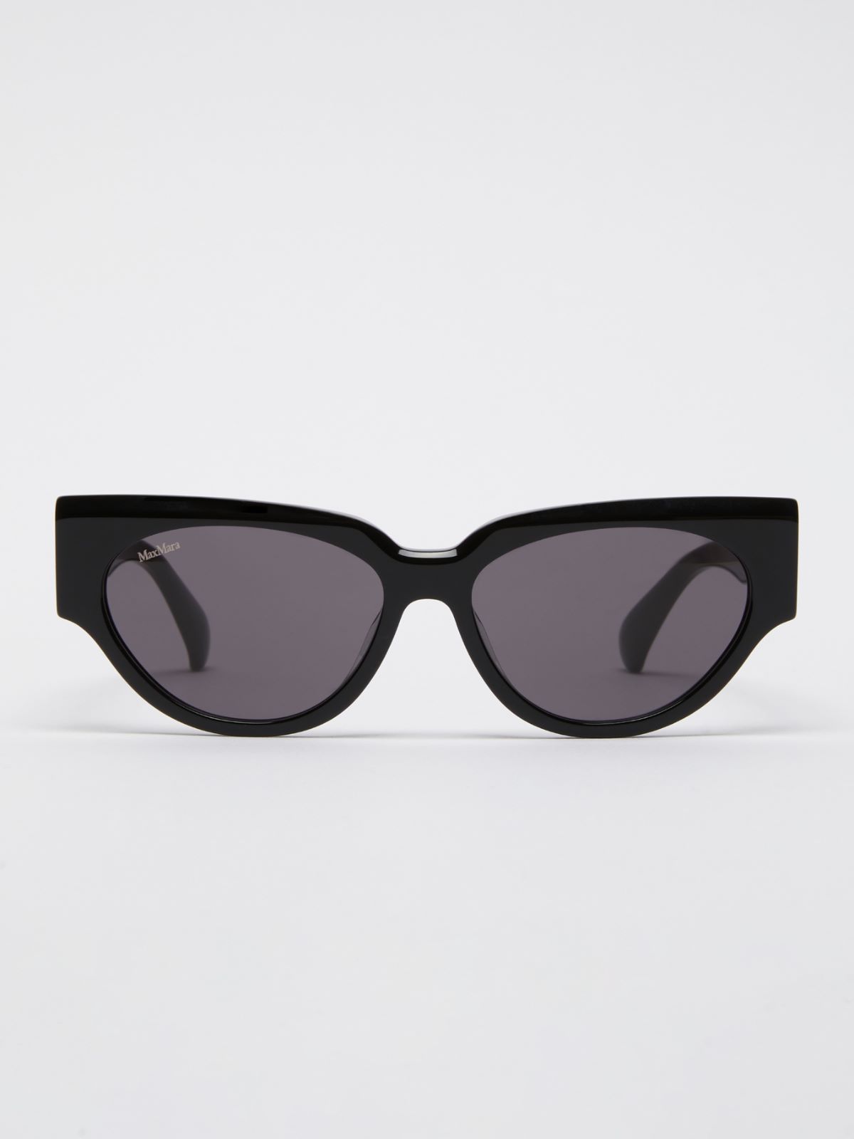 Low oval sunglasses - BLACK - Max Mara - 6