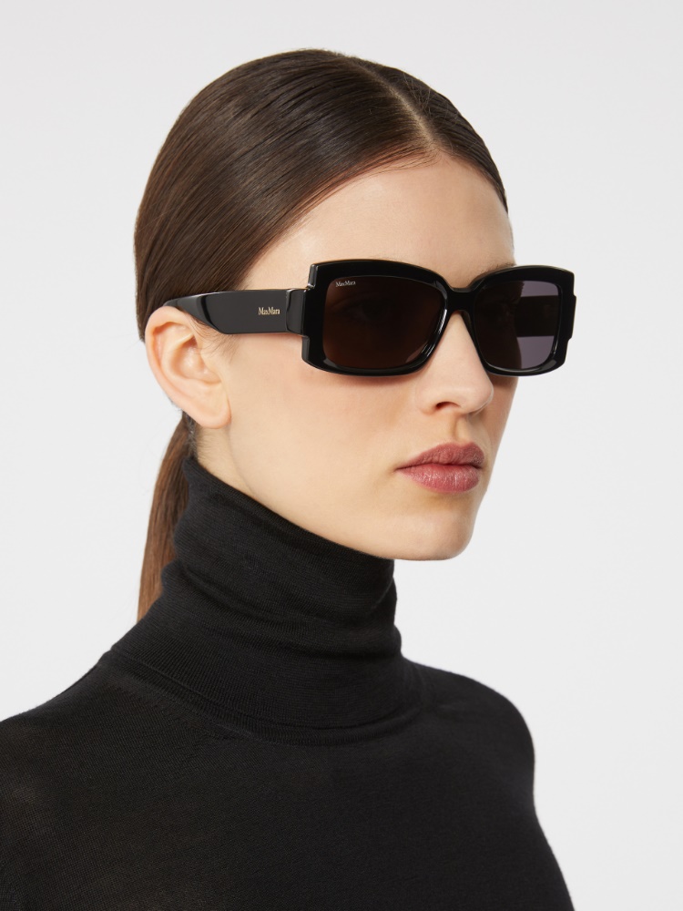 Square sunglasses - BLACK - Max Mara