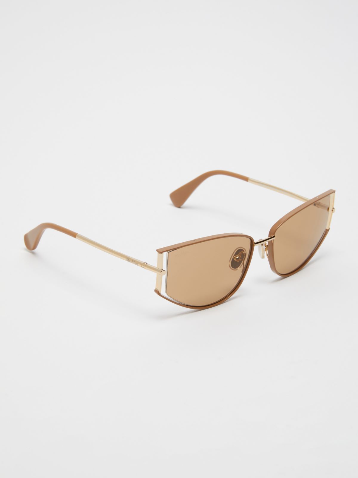 Lunettes de soleil œil-de-chat - POIL DE CHAMEAU - Max Mara - 2