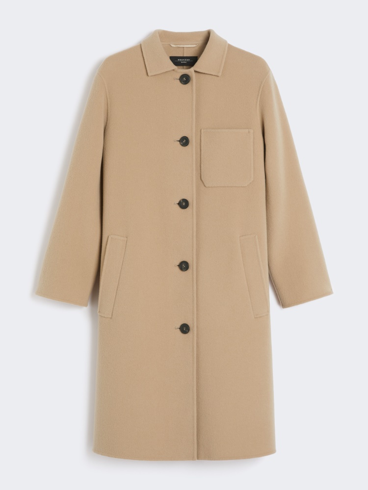 コート S MAX MARA WOOL SINGLE-BREASTED COAT S Max Mara Belted Virgin Wool Coat | Brown | FARFETCH