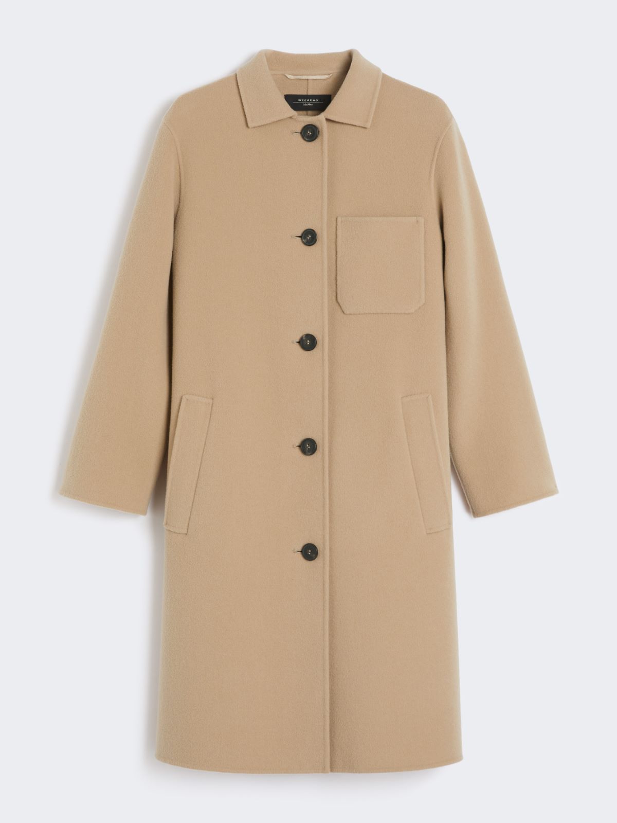Single-breasted wool coat - BEIGE - Max Mara - 8